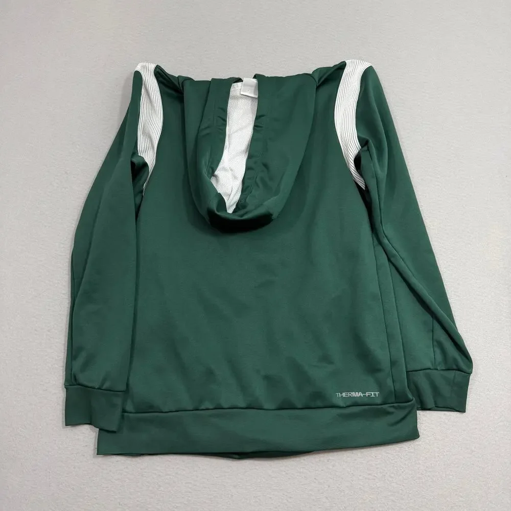 Nike On-Field Michigan State Spartans Hoodie Men's Large Green Sweatshirt MSU